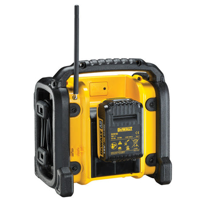 DCR020-GB 18V XR DAB Radio – Compact Jobsite Audio