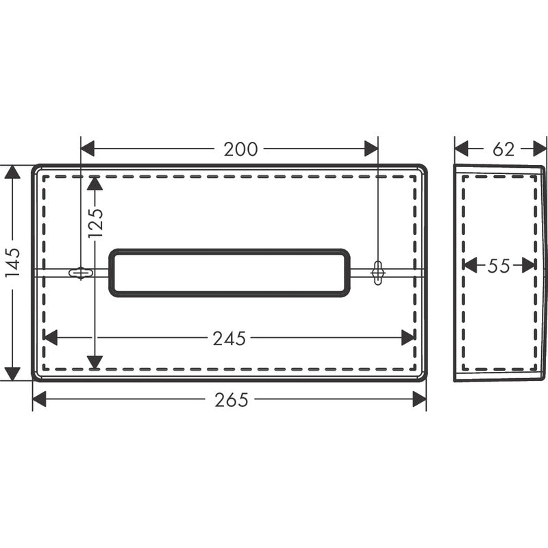 Hansgrohe AddStoris Tissue Box