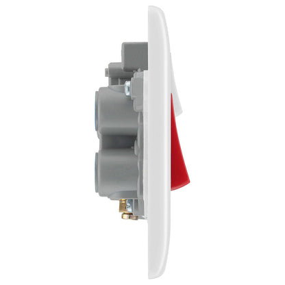 BG Low Profile Cooker Unit With 13A Switched Socket & Neon