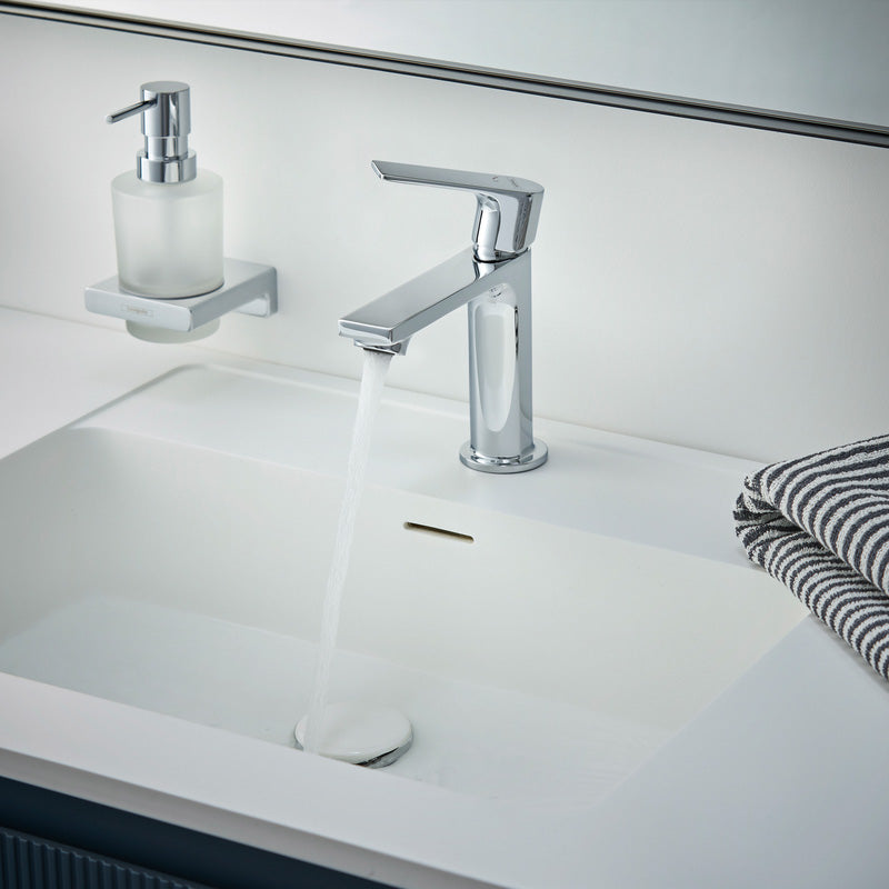 Hansgrohe Rebris E CoolStart 110 Basin Mixer Tap Chrome