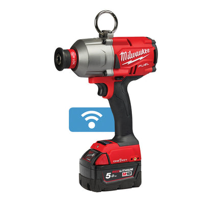 Milwaukee M18 ONEFHIWH716-502X ONE-KEY FUEL High Torque 7/16" Hex Impact Wrench 2 x 5.0Ah