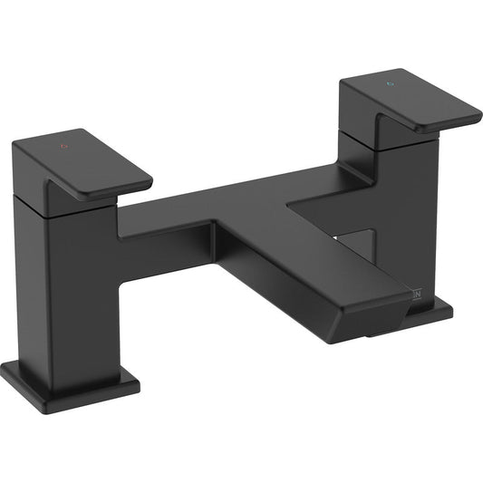 Bristan Cobalt Taps Black Bath Filler