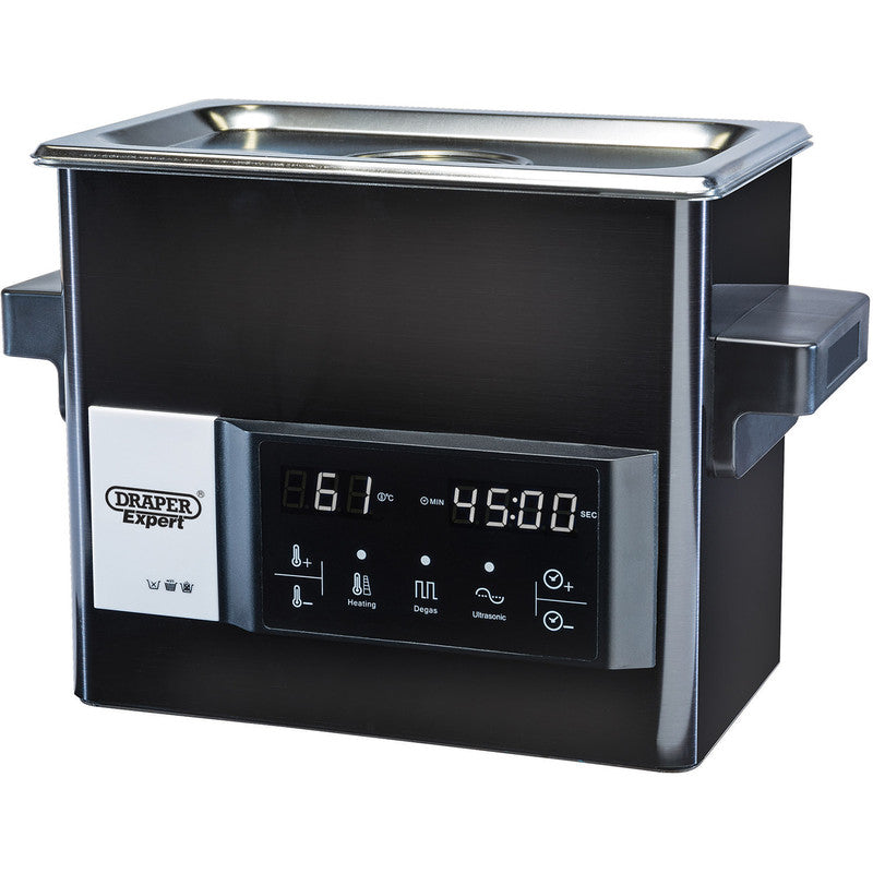 Draper Expert Ultrasonic Cleaning Tank 3L 230V