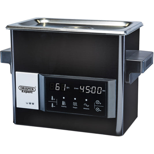 Draper Expert Ultrasonic Cleaning Tank 3L 230V