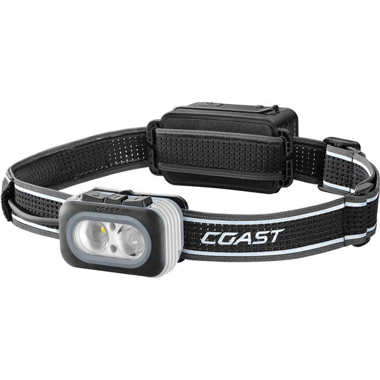 RL20R Rechargeable Focusing Head Torch 1000lm with Safety Light