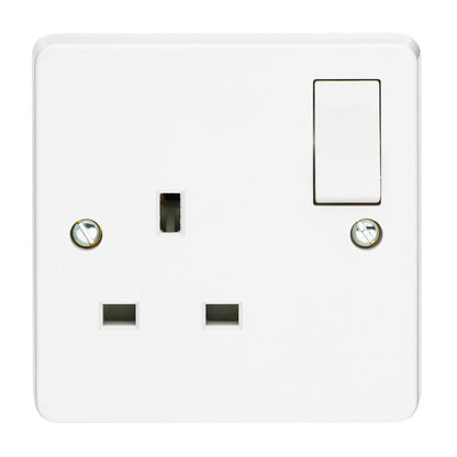 Crabtree Switched Socket 2 Gang