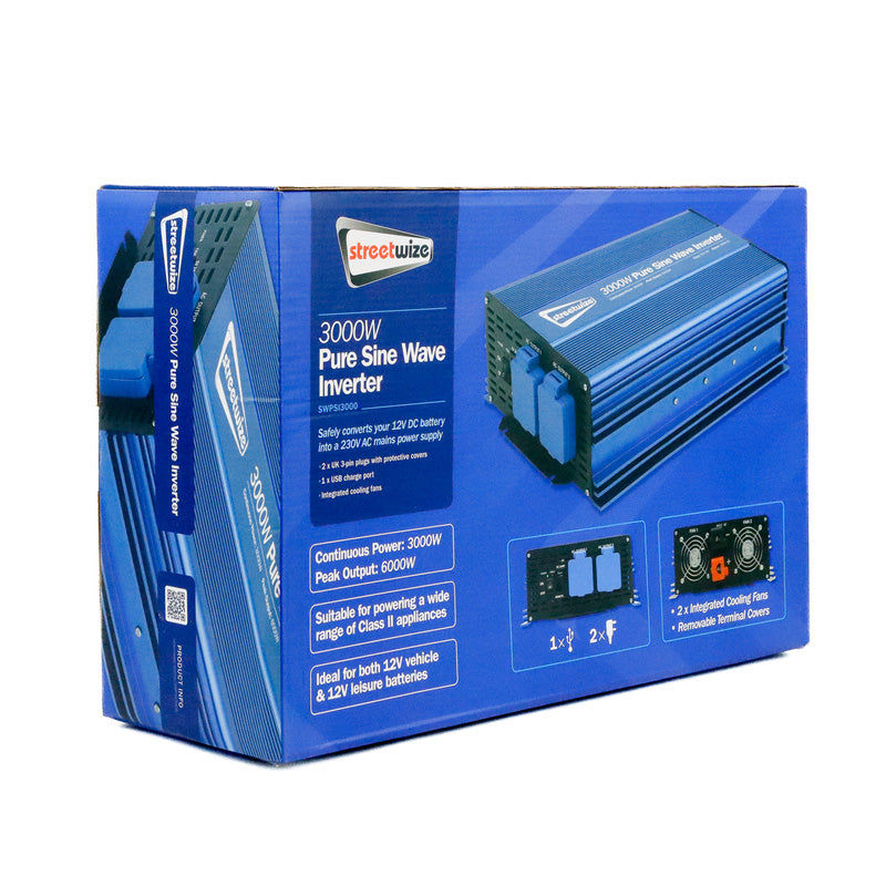 Streetwize Pure Sine Wave Inverter