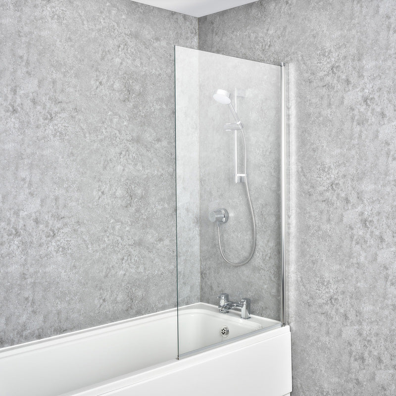 Mira Elevate Square Bath Screen 800mm