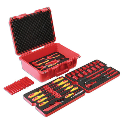 Laser Insulated Tool Kit 3/8"D 50 Piece