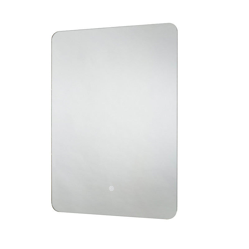 Sensio Reagan LED Backlit Bathroom Mirror With Shaver Socket CCT 800 x 600mm