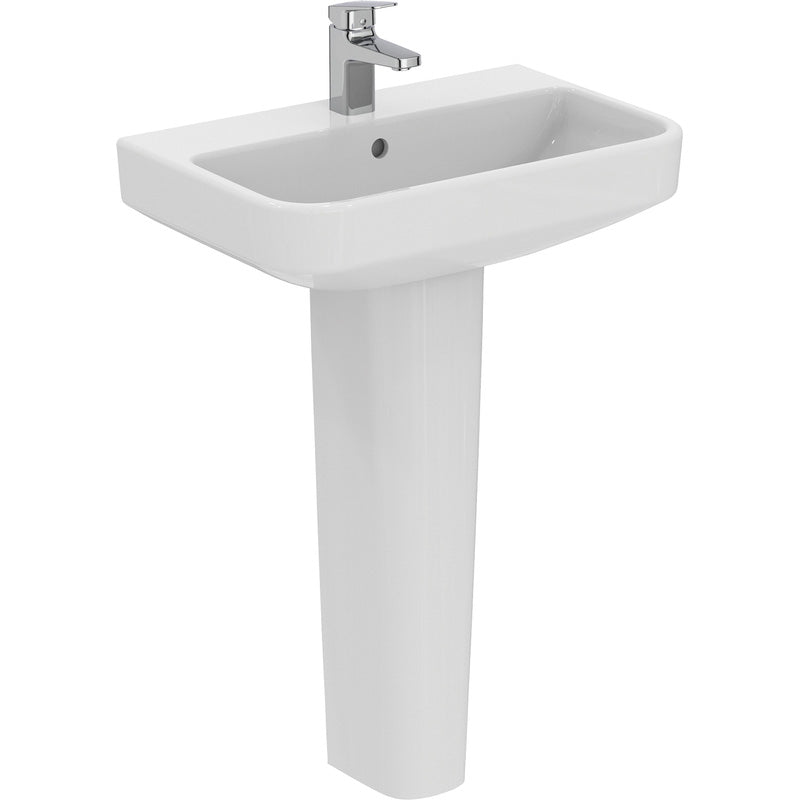 Ideal Standard i.life Compact Basin and Pedestal  1 Tap Hole
