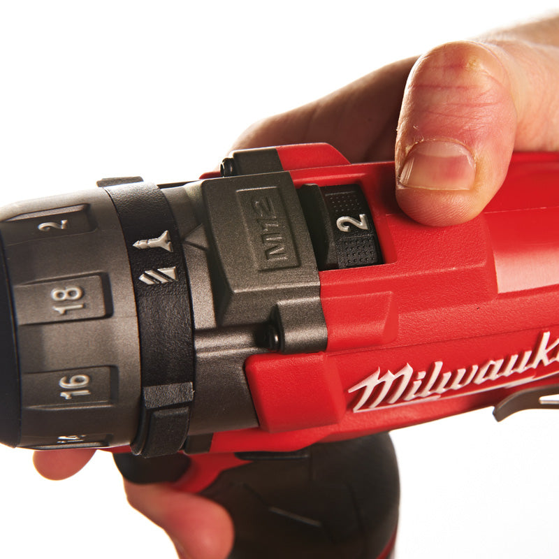 Milwaukee M12CD-202C FUEL Compact Screwdriver 2 x 2.0Ah