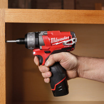 Milwaukee M12CD-202C FUEL Compact Screwdriver 2 x 2.0Ah