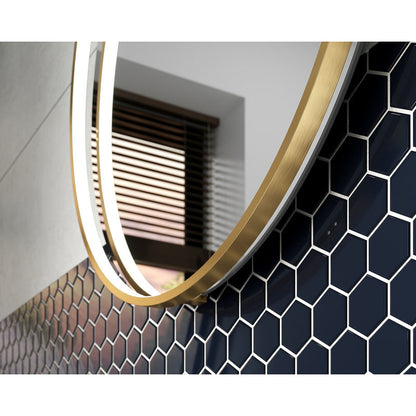 Sensio Aspect Round LED Bathroom Mirror Cool White  600mm