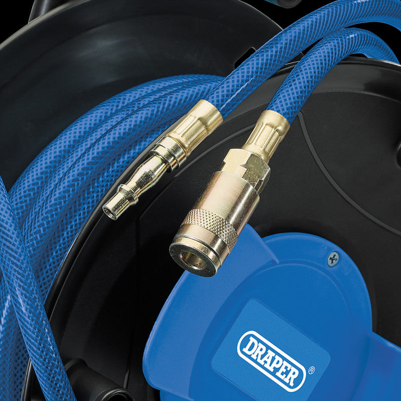 Draper 1/4" Airline Hose Reel 20m
