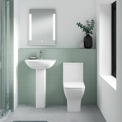 nuie Ava Close Coupled Toilet and Soft Close Seat