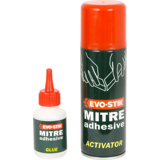 Evo-Stik Mitre Adhesive 50g + 200ml