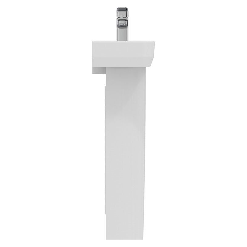 Ideal Standard i.life Guest Basin and Pedestal 45cm 1 Tap Hole