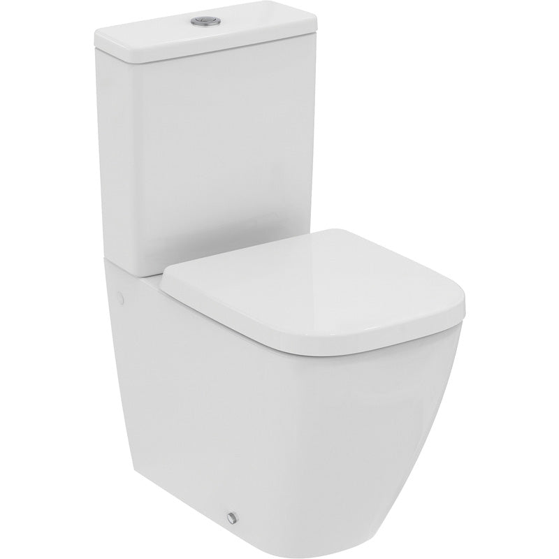 Ideal Standard i.life S Compact Close Coupled Back To Wall Toilet with Soft Close Seat