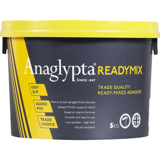 Anaglypta Ready Mixed Wallpaper Adhesive 5kg