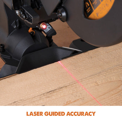 Evolution R210SMS+ 210mm Multi-Material Sliding Mitre Saw 230V