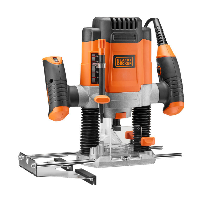 1200W 1/4in Plunge Router with 6 Bits – Precision Woodwork