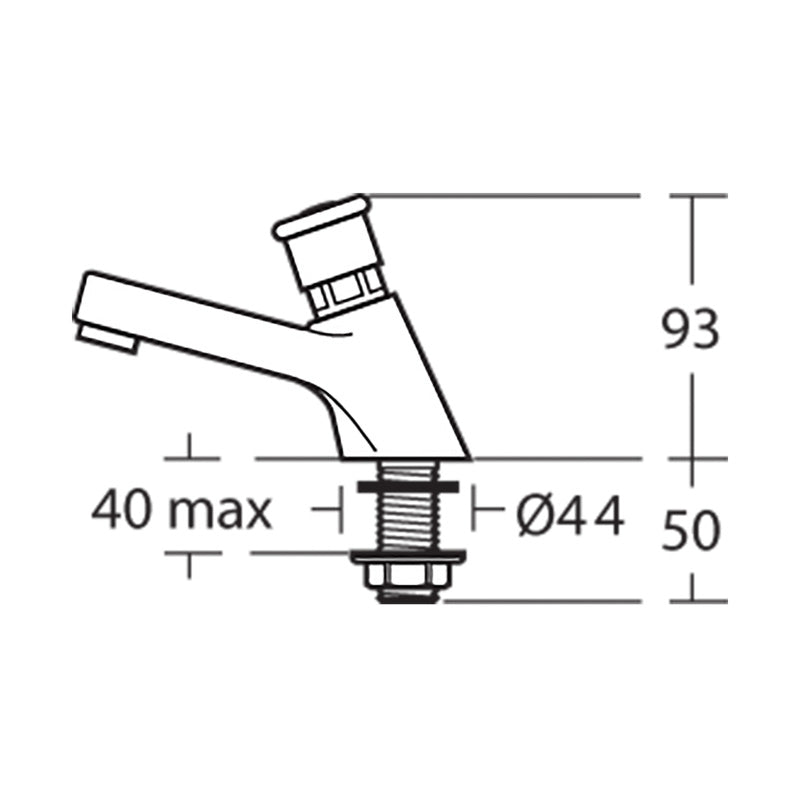 Armitage Shanks Sandringham 21 Non Concussive Basin Taps
