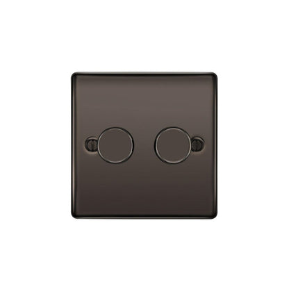 BG Nexus Metal Black Nickel Intelligent LED Dimmer Switch  2 Way