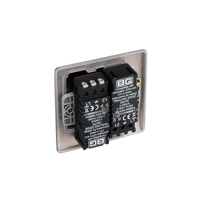 BG Nexus Metal Black Nickel Intelligent LED Dimmer Switch  2 Way