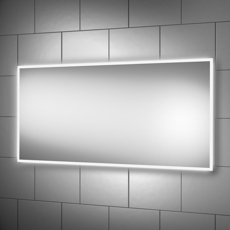 Sensio Glimmer Pro LED Bathroom Mirror With Shaver Socket CCT 1200 x 600mm