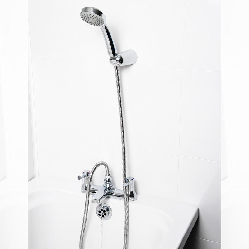 Ebb + Flo Contract Lever Taps Bath Shower Mixer