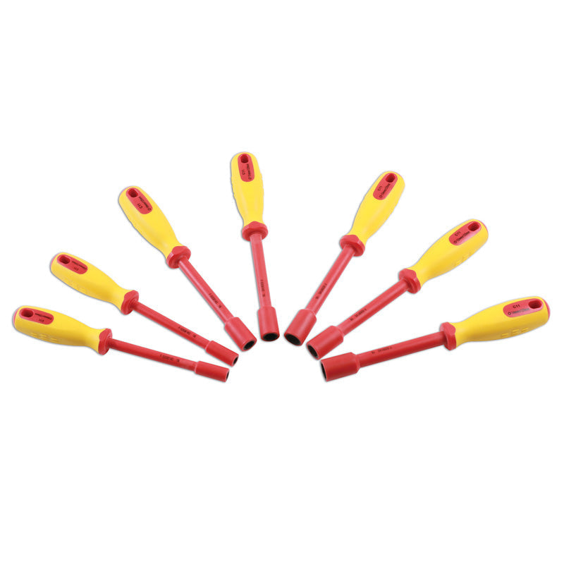Laser Insulated Nut Driver Set 7 Piece 6-14mm