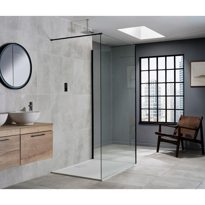 Triton ENVi Electric Shower with Ceiling Fed Fixed Head Chrome