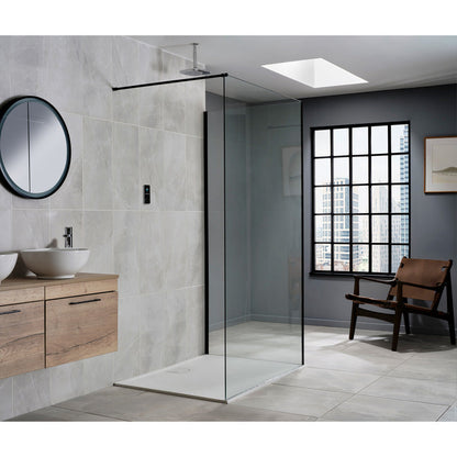 Triton ENVi Electric Shower with Ceiling Fed Fixed Head Chrome