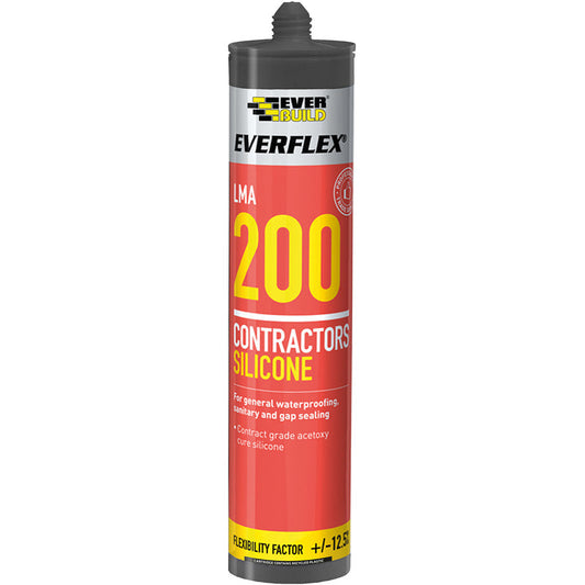 200 Contractors Silicone 295ml