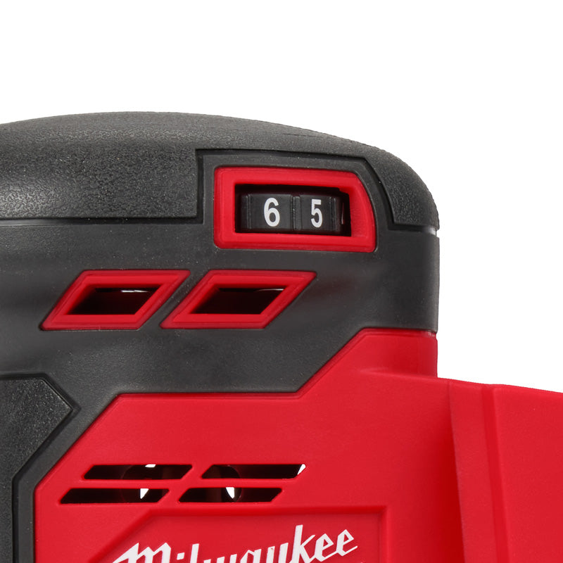 Milwaukee M18 BQSS-502B Quarter Sheet Sander 2 x 5.0Ah