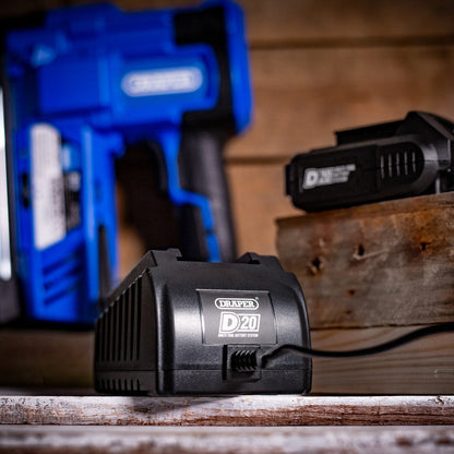 D20 20V Cordless Stapler Nailer – Fast Fixing with 2.0Ah Battery