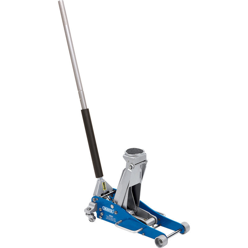 Draper Aluminium Trolley Jack 2.5 Tonne