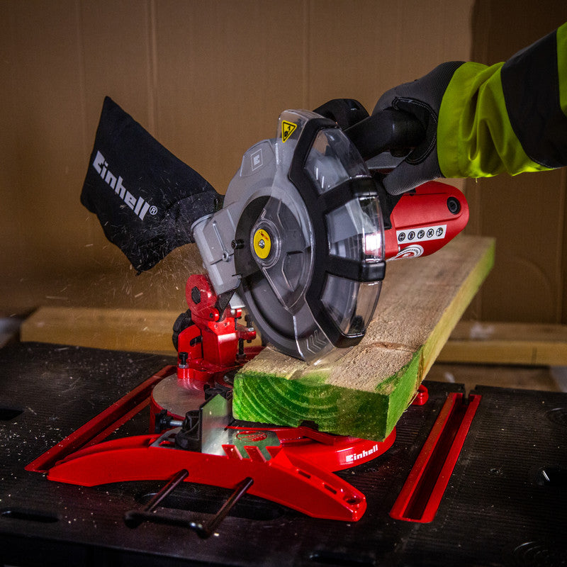 Einhell TC-MS 2112 1600W 210mm Single Bevel Mitre Saw 230V