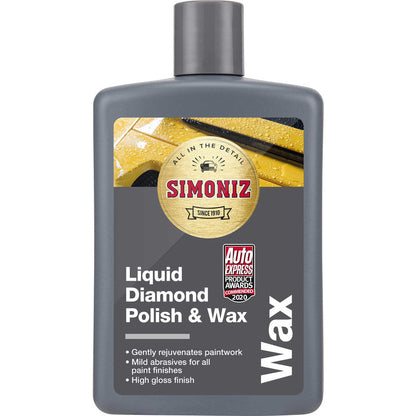 Simoniz Diamond Wax & Polish Bottle 475ml
