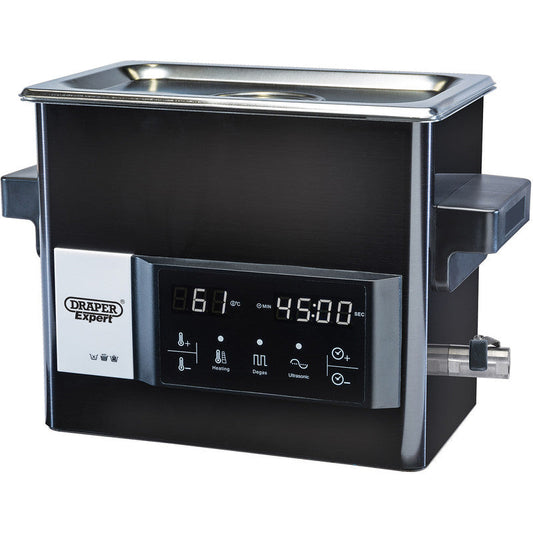 Draper Expert Ultrasonic Cleaning Tank 27L 230V