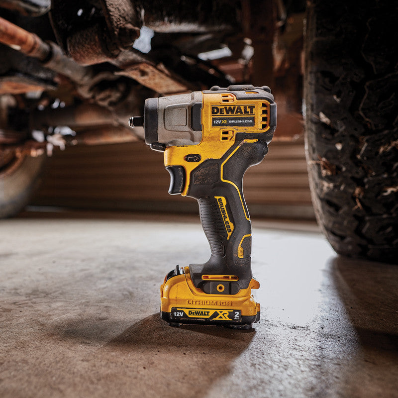 DCF902D2-GB 12V XR Brushless 3/8" Impact Wrench – 2x 2.0Ah