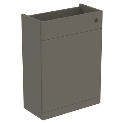 Ideal Standard i.life A Matt Quartz Grey WC Unit and Worktop with Wall Hung Toilet and Soft Close Seat 600mm