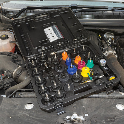 Draper Expert Radiator & Cap Pressure Test Kit 33 Piece