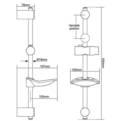 Triton T80 EasiFit + Electric Shower