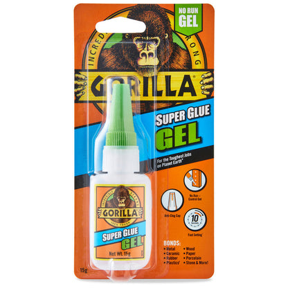 Gorilla Super Glue Gel 15g