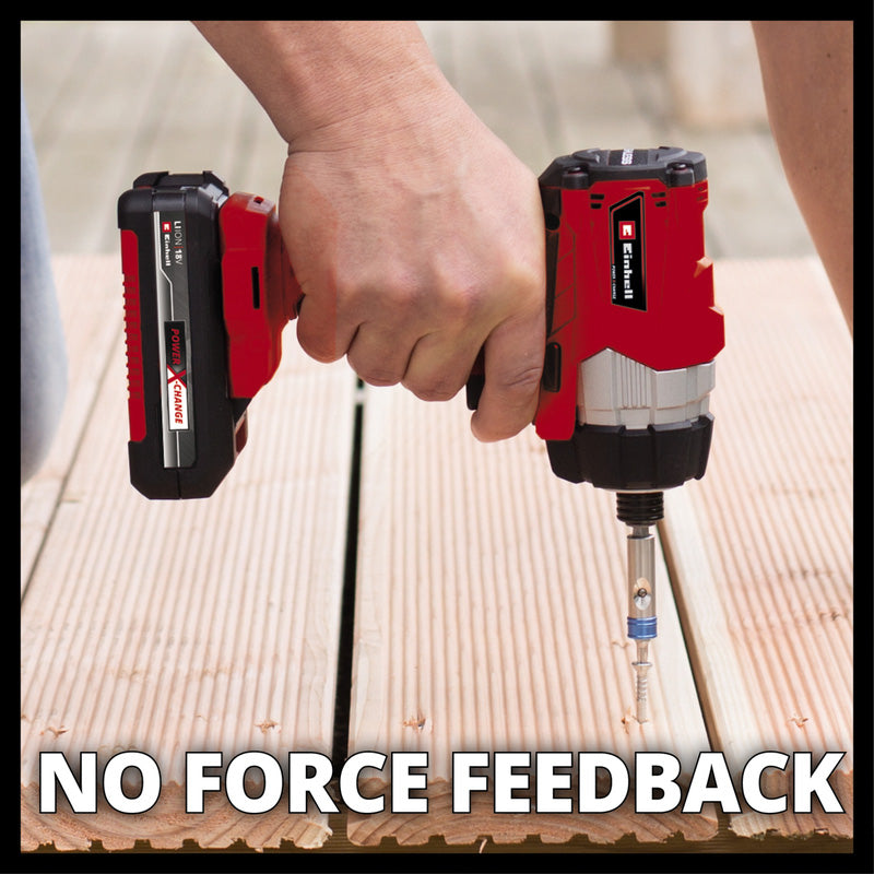 Einhell PXC 18V 180Nm Professional Brushless Cordless Impact Driver 1 x 4.0Ah
