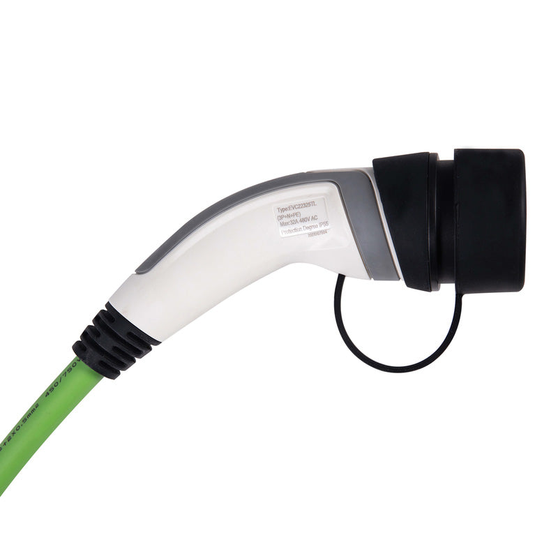 Masterplug Mode 3 EV Charging Cable 32A 5m Type 2 to Type 2 3 Phase