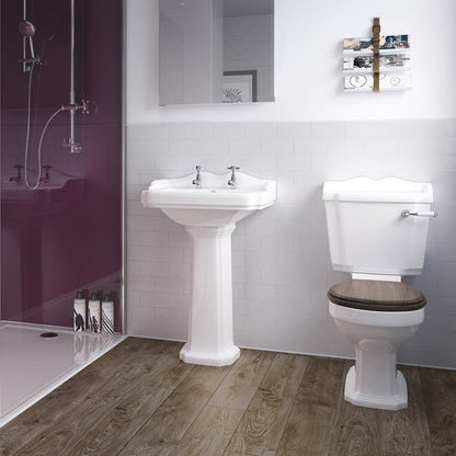 Mermaid Composite Metro Tile Horizontal Shower Wall Panel 1220mm x 2440mm