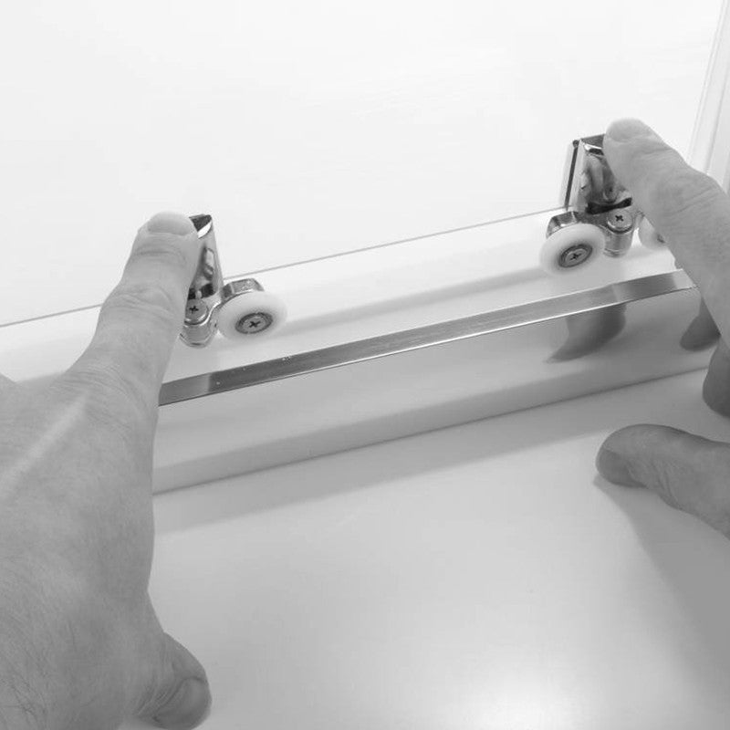 Merlyn NIX Sliding 2 Door Quadrant Shower Enclosure Offset